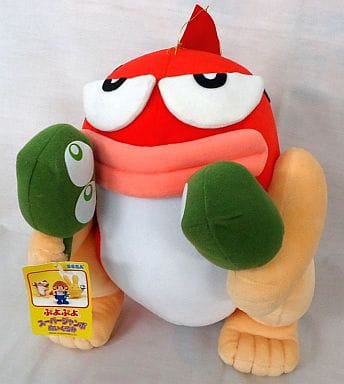 ぷよぷよ すけとうだら スーパージャンボぬいぐるみ SEGA 1999 非売品 ぷよぷよ すけとうだら スーパージャンボぬいぐるみ SEGA 1999 非売品