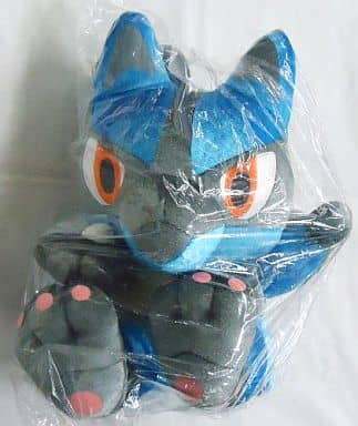 駿河屋 -<中古>ルカリオ スーパーDXコロっとまんまるぬいぐるみ