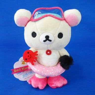 リラックマ コリラックマ 水着 アニバーサリーぬいぐるみ 原宿店2周年記念 駿河屋 -<中古>コリラックマ(水着) アニバーサリーぬいぐるみ(原宿店2