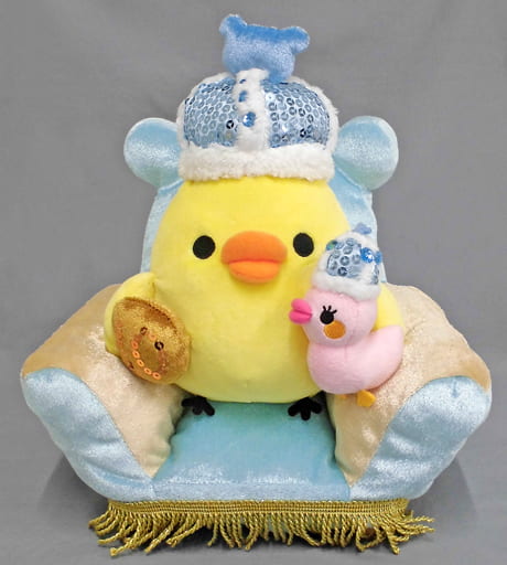 キイロイトリ　ソファー付ぬいぐるみ　大リラックマ展限定　新品未使用タグ付き 駿河屋 -<中古>[タグ有・美品] キイロイトリ ソファー付ぬいぐるみ