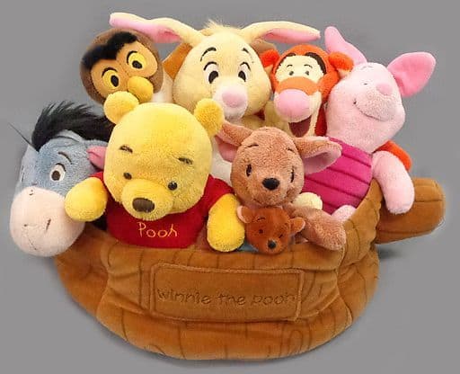 駿河屋 -<中古>100エーカーの森の仲間たち ぬいぐるみセット