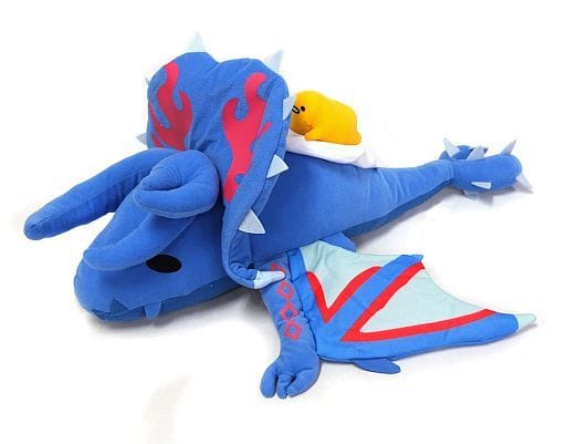 モンハン　鏖魔ディアブロス＆ぐでたま メガジャンボぐでっとぬいぐるみ モンスターハンターダブルクロス」×「ぐでたま」鏖魔ディアブロスの