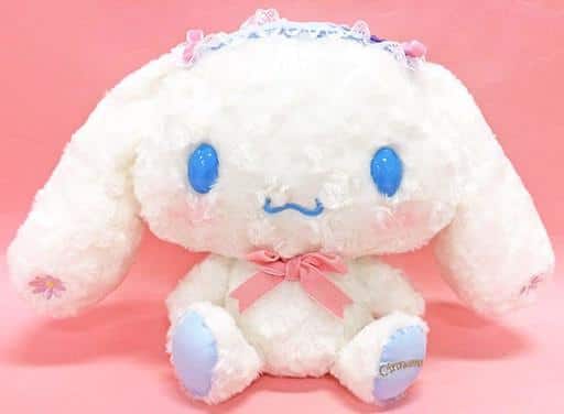 レア サンリオ シナモロール シナモン ロリータヘッドドレス ぬいぐるみ M 駿河屋 -<中古>シナモン ロリータヘッドドレスぬいぐるみ(M