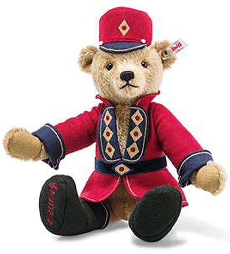 ぬいぐるみ　Nutcracker Teddy bear-ナットクラッカー(くるみ割り人形) テディベア- 32cm 駿河屋 -<中古>Nutcracker Teddy bear-ナットクラッカー(くるみ