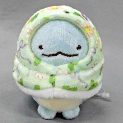 駿河屋 -<中古>とかげ(ポンチョ) てのりぬいぐるみ 「すみっコ
