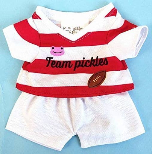 Pickles Sports Costume Rugby Bean Doll Costume "Pickles the Frog" Toy