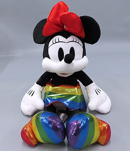 ★レア★ディズニー　レインボーコレクション　ミニーマウス　ぬいぐるみ 駿河屋 -<中古>ミニーマウス レインボーぬいぐるみ 「ディズニー」 The