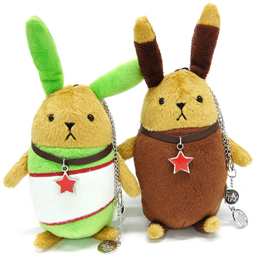 カシウサ。 リコ グリ セット ぬいぐるみキーホルダー ツキショ 駿河屋 -<中古>カシウサ。 グリ＆リコ ぬいぐるみキーホルダー 2