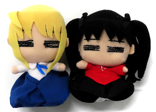 Fate/hollow ataraxia へたれセイバー＆凛 ぷるぷるぬいぐるみ Fate/hollow ataraxia へたれセイバー＆凛 ぷるぷるぬいぐるみ (ホビー
