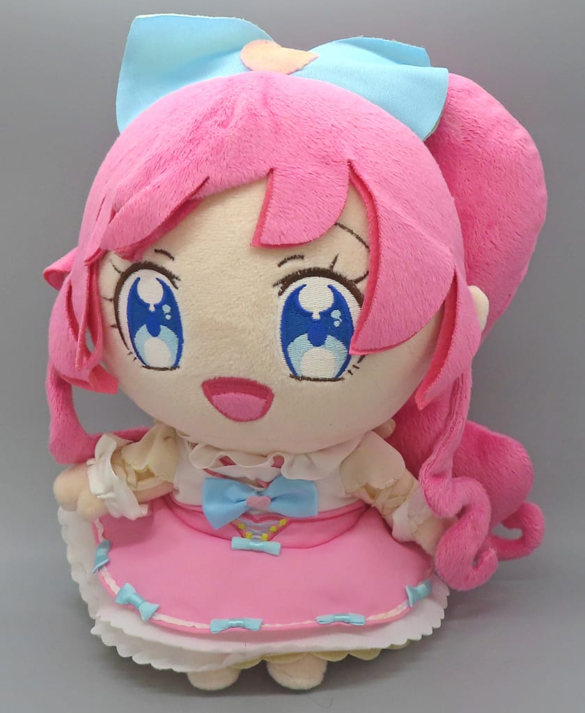 【希少・欠品なし】キラッとプリ☆チャン 桃山みらい ぬいぐるみ DX キラっとプリ⭐︎チャン 着せ替えぬいぐるみ 桃山みらい - メルカリ
