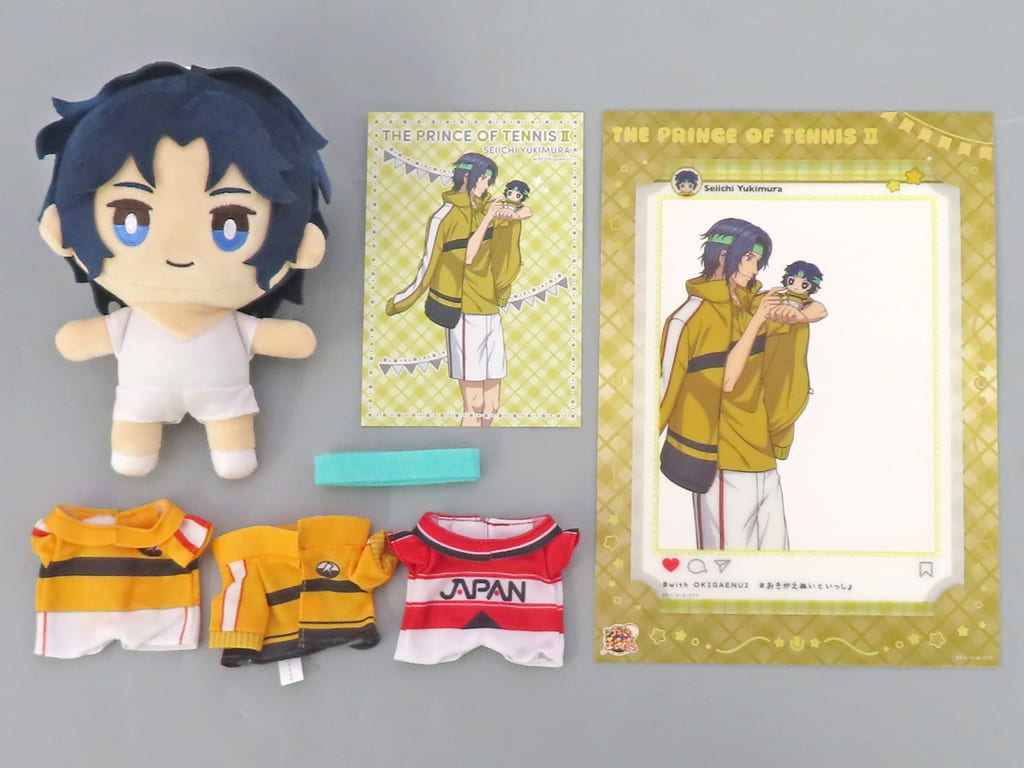 【7月3日まで値下げ】テニスの王子様 おきがえぬいぐるみ 幸村精市 コナミプライズコレクション