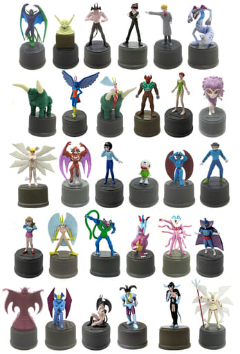 デビルマン　ボトルキャップコレクション コンプリート(30個)+かぶり(２個) レア】デビルマン ボトルキャップコレクション 全30種コンプリート