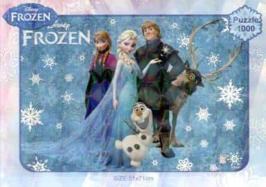 駿河屋 - FROZON ホログラム(集合) 「アナと雪の女王」 ジグソーパズル 1000ピース（パズル）