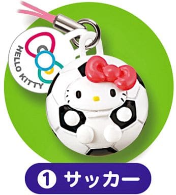 駿河屋 -<中古>1.サッカー ハローキティ 目指せ!金メダル!スポーツ