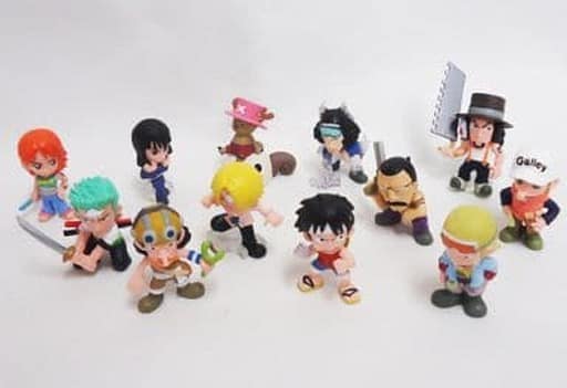 ワンピース フィギュアセット　ウォーターセブン全12種 駿河屋 -<中古>全12種セット 「ワンピース」 フィギュアコレクション