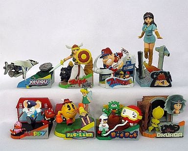 ナムコレ　フィギュア8種コンプリート品 駿河屋 -<中古>全8種セット 「ナムコレ」 （トレーディングフィギュア）