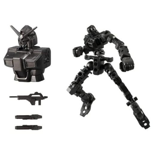 Food toy trading figure 6. Gundam No. 6 Unit Frame Set (Bust / Weapon ...