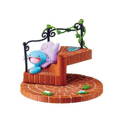 Food Toy Trading Figure 3 Wooper Ditto Tie It Together And It S Cute The Steps Of Pocket Monsters The Town After The Rain Goods Accessories Suruga Ya Com
