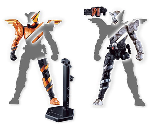 Food toy trading figure Kamen Rider Build Hawk Gatling Form Set 