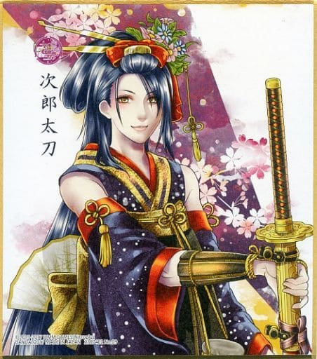 食玩杂货9 次郎太刀 刀剑乱舞 Online 色纸art3 杂货 小物件 Suruga Ya Com