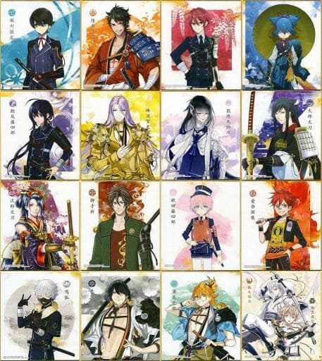 刀剣乱舞　色紙　セット　まとめ売り 刀剣乱舞-ONLINE-色紙ART4｜発売日：2018年3月20日