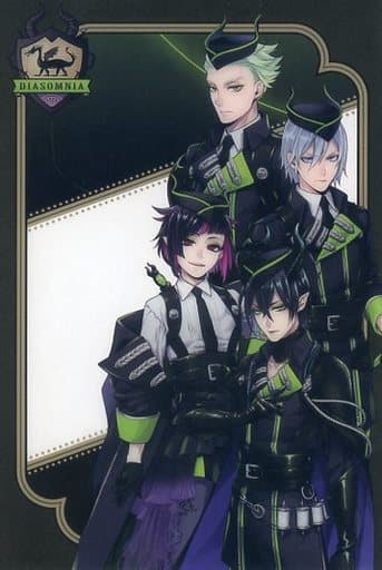 Diasomnia Dormitory Disney Twisted Wonderland Clear Postcard Goods Accessories Suruga Ya Com