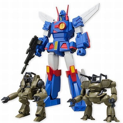 スーパーミニプラ 戦闘メカ ザブングル(カラーA) 4個入りBOX (食玩)