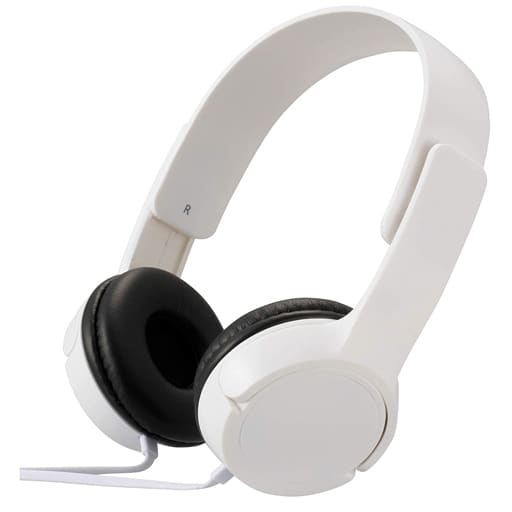 Headphone Ohm Denki Stereo Headphones H125 (White) [HPH125N