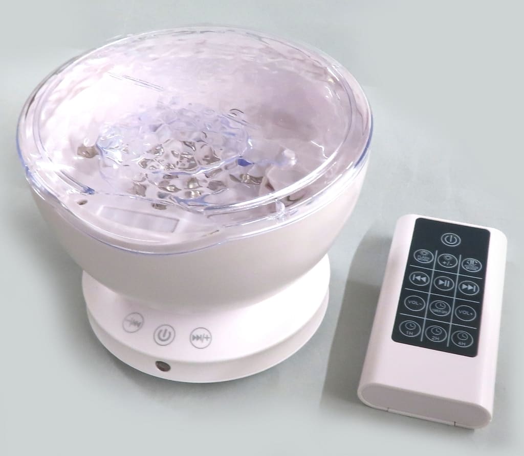 駿河屋 - プロジェクター Remote Control Ocean Wave Projector (ホワイト) [M-05]（プロジェクター ...
