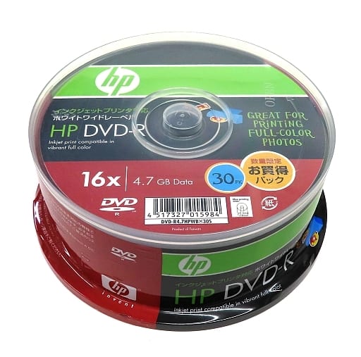 DVD-R4.7 gb for Imation 30 Disc Pack [DVD-R4.7HPWBX30S] | Electric ...