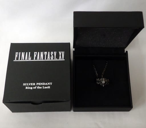 新品未使用 FF15 光耀の指輪 シルバーペンダント SV925 箱付 駿河屋 -<中古>光耀の指輪 シルバーペンダント 「ファイナル