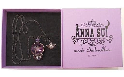 セーラームーン ANNA SUI キューティムーンロッドネックレス ブラック セーラームーン ANNA SUI キューティムーンロッドネックレス