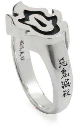 シルバーリング　煉獄 グッズ > アクセサリー > 【グッズ-指輪】鬼滅の刃 煉獄杏寿郎