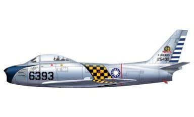 駿河屋 - 1/72 F-86F セイバー ”サンダー・タイガース” [HA4350]（モデルカー）
