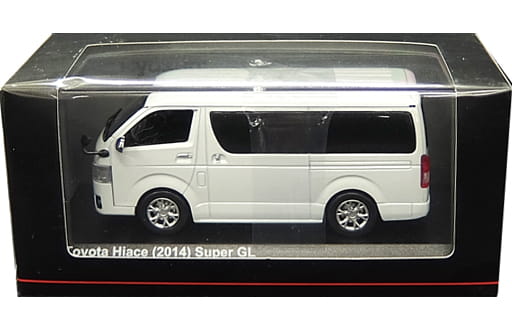 1 43 Toyota Hiace Super Gl 14 Pearl White Kspw Toy Hobby Suruga Ya Com