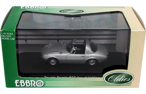 Toyota Sports 800 S800 – Kyosho 1/43 – Argent – Miniature Collection
