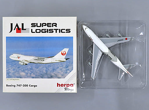 スノーブルー 1/200 B747 JAL JA8180 SUPER LOGISTICS