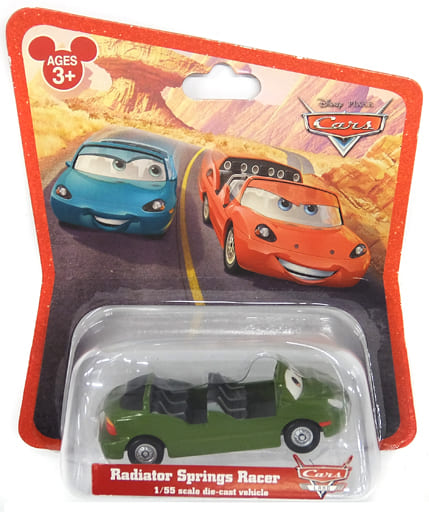 駿河屋 - 1/55 Radiator Springs Racer(グリーン) 「カーズ」 ディズニーパーク限定（モデルカー）