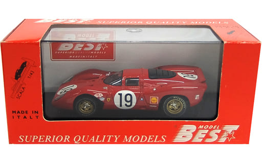 Miniature 1:43 Best Ferrari 312P – 24h Le Mans 1969 #19, Amon/Schetty, BE9152-2
