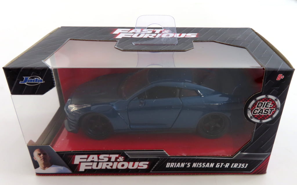 駿河屋 - 1/32 BRAIN’S NISSAN GT-R R35(ブルー) 「ワイルド・スピード」 [24075]（モデルカー）