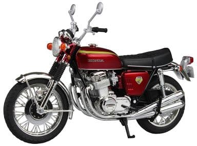 スカイネット 1/12 完成品バイク Honda CB750FOUR (K0) キャンディレッド