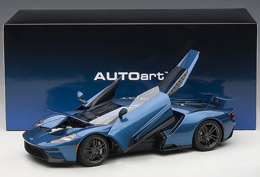 1/18 Ford GT 2017 (Metallic Blue) 「 Auto Art Composite Model