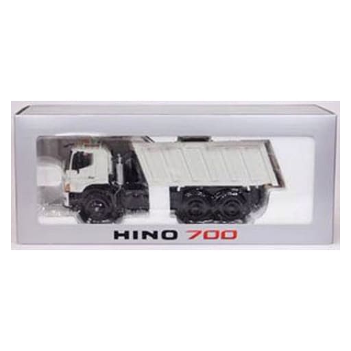 日野特注品１／４３日野700ZS（6x４）ホワイト ダンプ 駿河屋 -<中古>1/43 日野 700ZS 6x4 ダンプ（モデルカー）