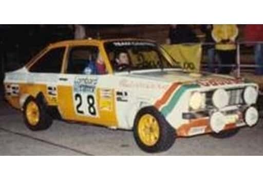 サンスター フォード エスコートRS180078RACラリー #28　4857R SunStar/サンスター フォード エスコート RS1800 ラリー デュ コンドロ