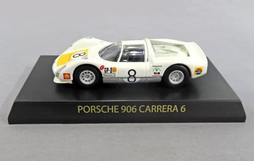 Kyosho 1:64 Porsche 906 Carrera 6 #8 Arancione - Modellino Pressofuso Da Collezione (usato, 2008)