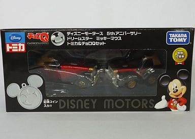 5 Th Anniversary Dream Star Mickey Mouse Tomica Choro Q Special Set Special Specification Car Disney Tomica Disney Motors Toy Hobby Suruga Ya Com