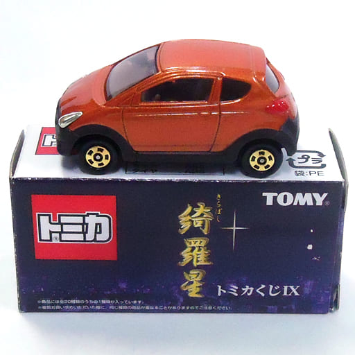 TOMICA TAKARA TOMY - SUBARU R1 MISTER DONUT ORANGE HONEY SHIPPO au 1/56