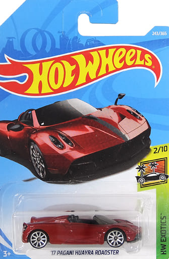 HOT WHEELS 17 Pagani Huayra Roadster in Red from HW Exotics Series £3 HOT WHEELS 17 Pagani Huayra Roadster in Red from HW Exotics Series £3