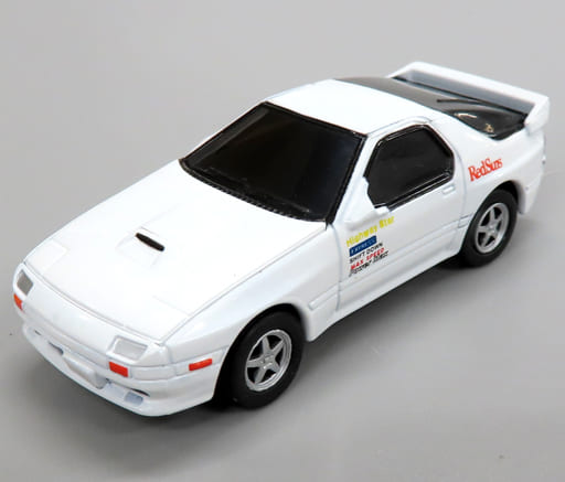 Redsuns Rx7 Minicar 1/72 MAZDA SAVANNA RX-7 ∞ III FC3S RedSuns (White)