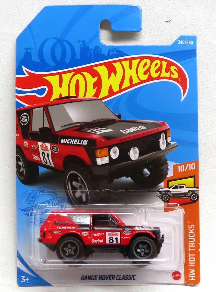 1/64 RANGE ROVER CLASSIC Castrol #38 (Red x Black) 